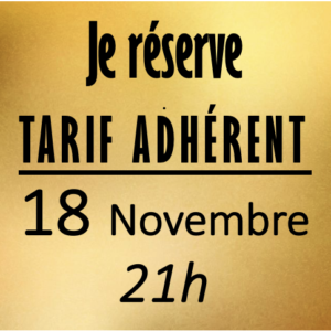 LE BON LA BRU ET LA VIEILLE BIQUE 18 NOVEMBRE 21h - BIBI VIP