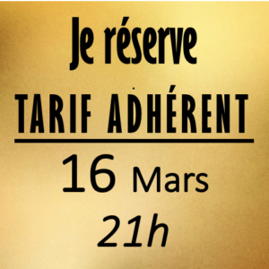 Heureux soient les fêlés 16 Mars - 21h BIBI VIP