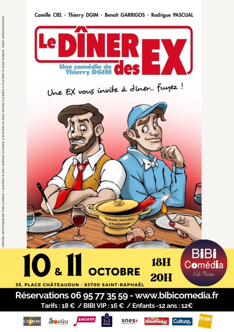 10 - 11 oct diner des ex