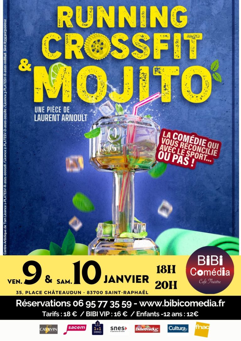 running crossfit et mojito 9 et 10 janvier