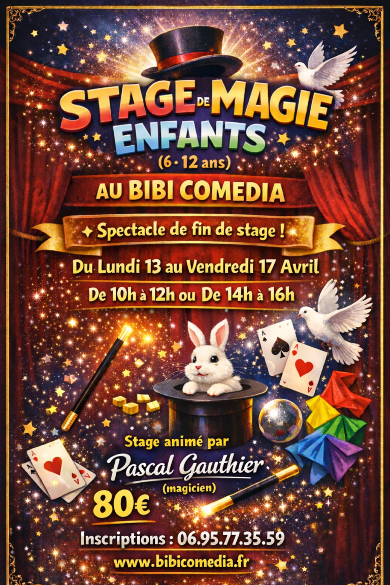STAGE MAGIE AVRIL