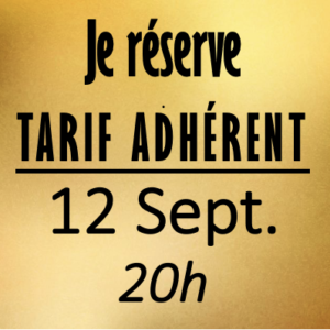 FLASH BACK - 12 SEPTEMBRE - 20h - BIBI VIP